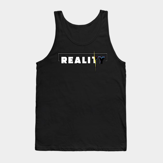 Reality glitch Tank Top by emma17